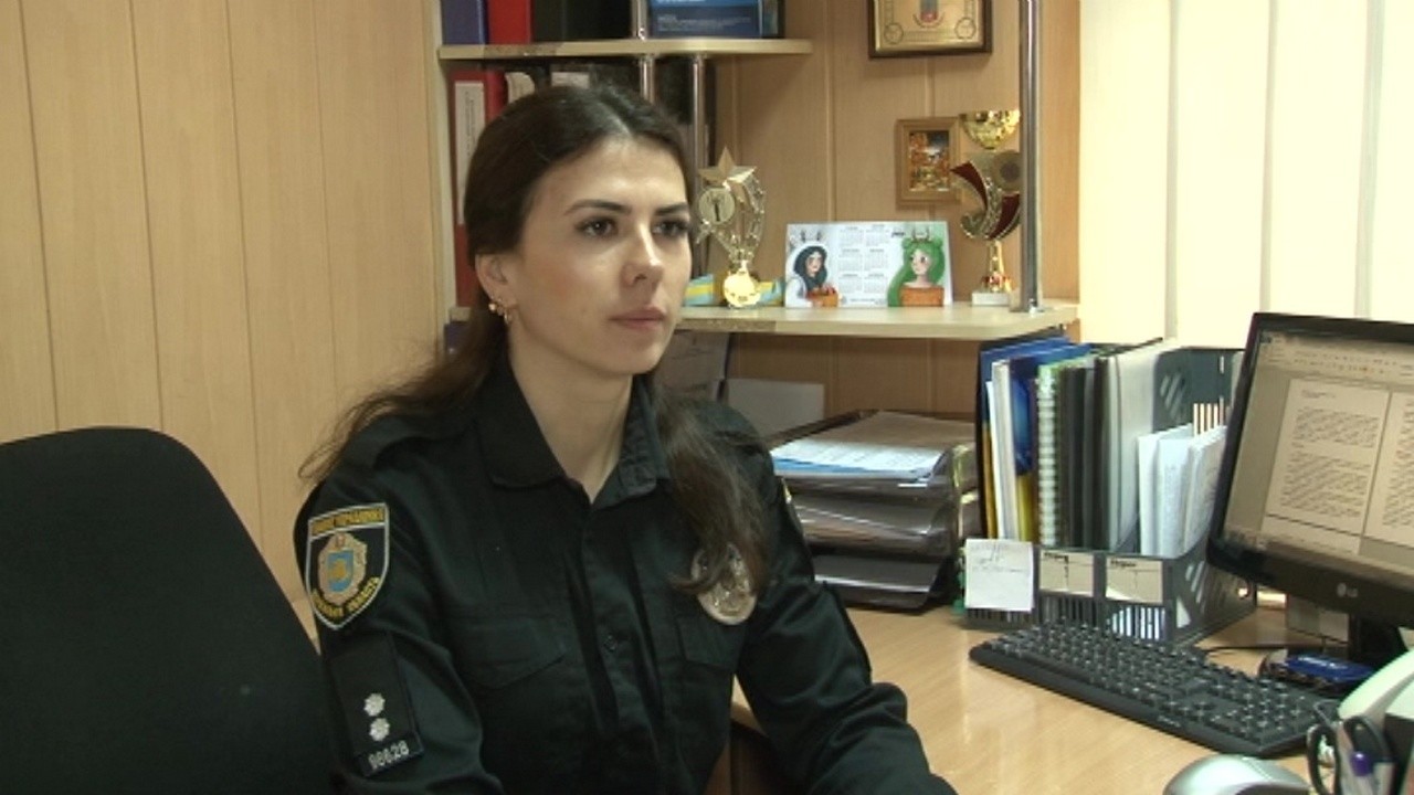 25-річна лейтенант поліції Олена Вакуленко стала третьою під час змагань за Кубок України з легкої атлетики