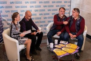 Виїзна студія UA: ЧЕРКАСИ мовила з книжкового фестивалю